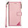 iPhone XS Max hoesje - Bookcase - Patroon - Pasjeshouder - Portemonnee - Kunstleer - Roze