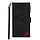 iPhone 11 Pro Max hoesje - Bookcase - Patroon - Pasjeshouder - Portemonnee - Kunstleer - Zwart