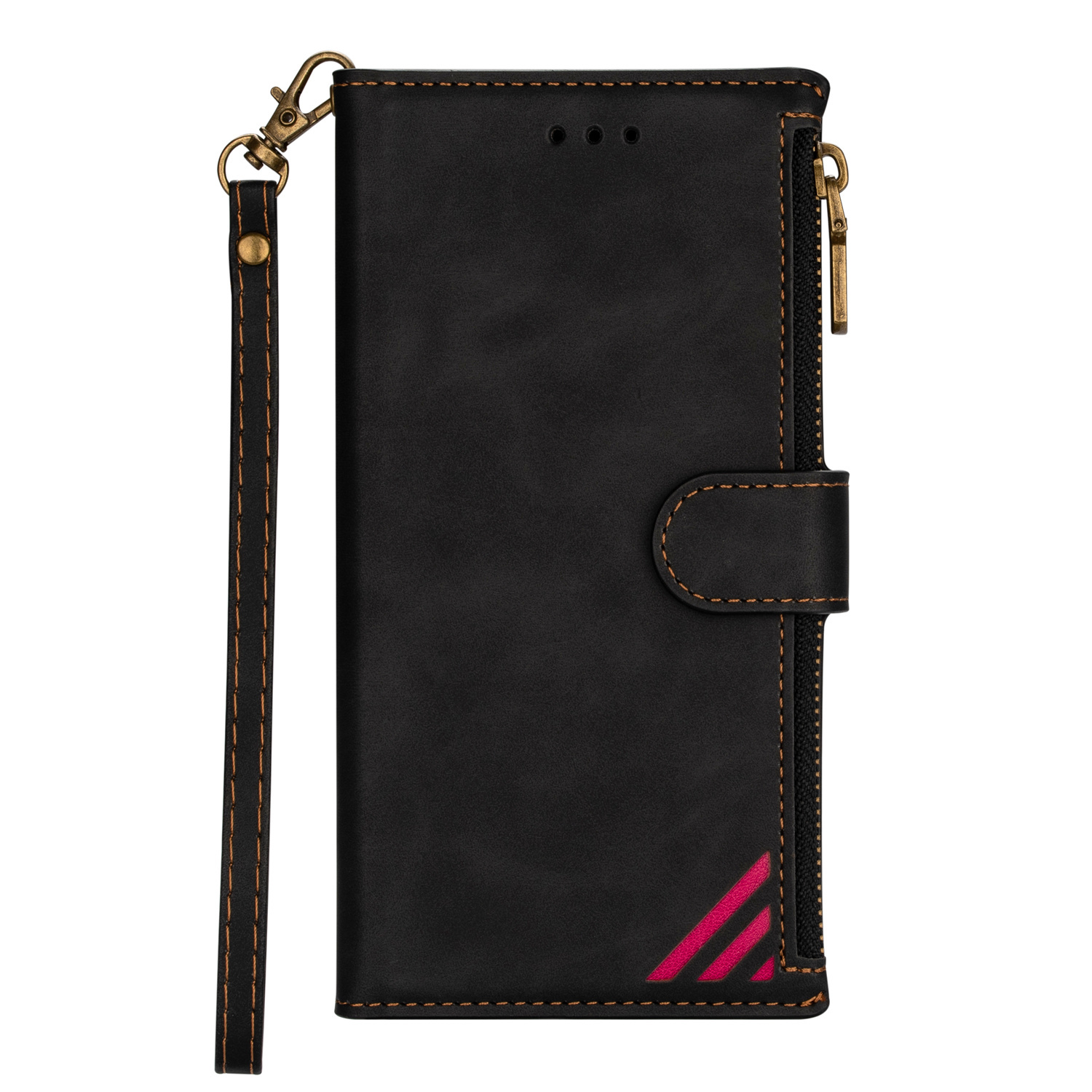 Samsung Galaxy S20 hoesje - Bookcase - Patroon - Pasjeshouder - Portemonnee - Kunstleer - Zwart afbeelding