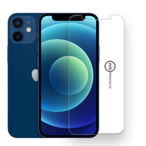 Screenprotector geschikt voor iPhone 12 Mini - Tempered Glass - Beschermglas - Glas - Transparant afbeelding