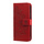 iPhone 11 Pro hoesje - Bookcase - Pasjeshouder - Portemonnee - Bloemenprint - Kunstleer - Rood