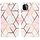 iPhone 11 Pro hoesje - Bookcase - Koord - Softcase - Patroon - Kunstleer - Roze