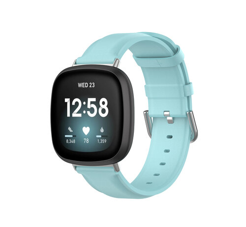JVS Products Bandje geschikt voor Apple Watch 42/44MM - Horlogebandje - Polsband - Kunstleer - Blauw kopen