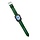 Bandje geschikt voor Apple Watch 38/40MM - Maat L - Horlogebandje - Gespsluiting - Polsband - Kunstleer - Groen