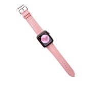 JVS Products Bandje geschikt voor Apple watch 38/40MM - Horloge bandje - Gespsluiting - Polsband - Kunstleer - Roze