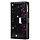 iPhone 11 Pro hoesje - Bookcase - Koord - Pasjeshouder - Portemonnee - Glitter - Bloemenpatroon - Kunstleer - Zwart