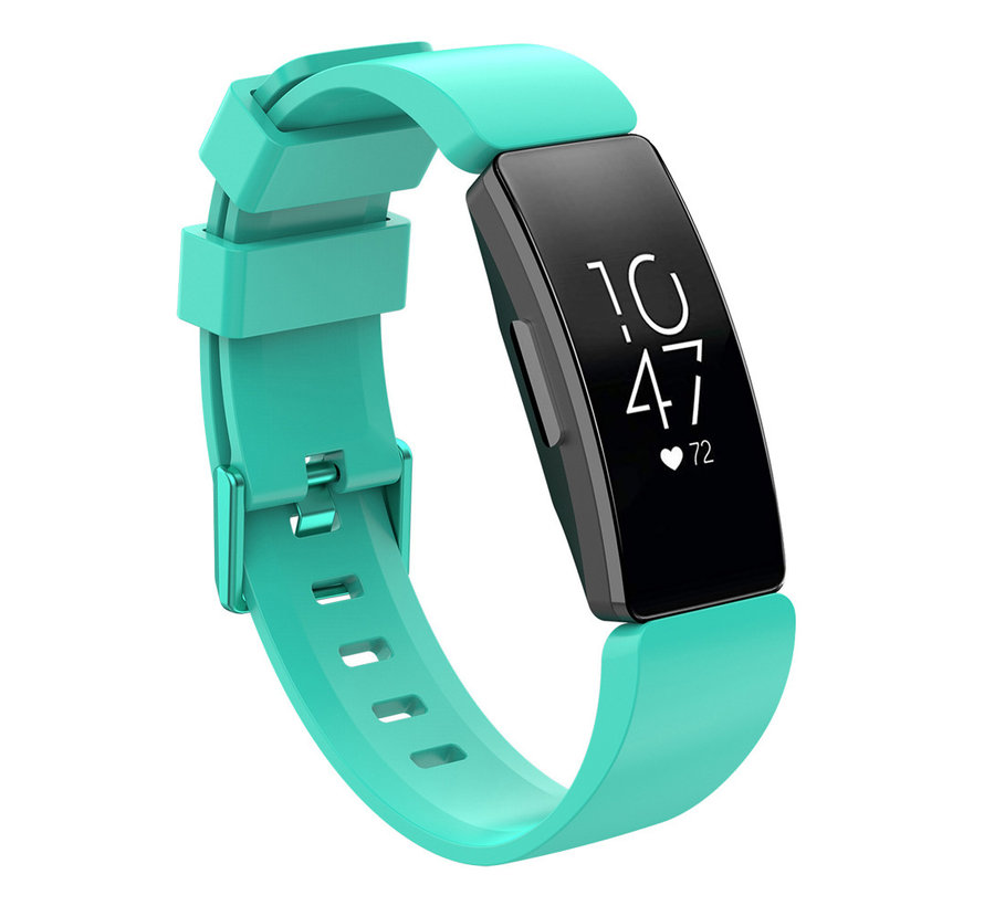 Fitbit Inspire HR Silliconen Horloge Bandje - Silliconen - Horloge Bandje - Polsband - Fitbit Inspire HR - Turquoise kopen