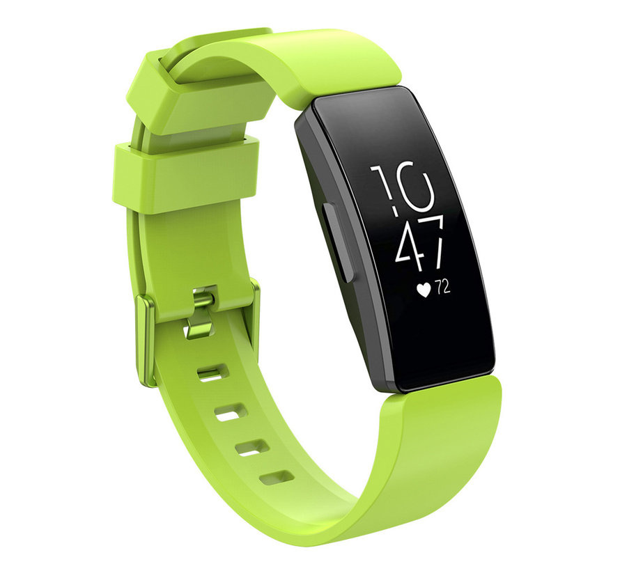 Fitbit Inspire HR Silliconen Horloge Bandje - Silliconen - Horloge Bandje - Polsband - Fitbit Inspire HR - Groen kopen