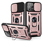 iPhone 7 Rugged Armor Back Cover Hoesje met Camera Bescherming - Stevig - Heavy Duty - TPU - Apple iPhone 7 - Rose Goud kopen