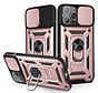 iPhone 8 Rugged Armor Back Cover Hoesje met Camera Bescherming - Stevig - Heavy Duty - TPU - Apple iPhone 8 - Rose Goud kopen
