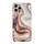 iPhone 11 hoesje - Backcover - Marmer - Marmerprint - TPU - Wit/Bruin