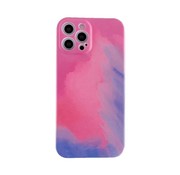 JVS Products iPhone 11 Back Cover Hoesje met Patroon - TPU - Siliconen - Back Cover - Apple iPhone 11 - Roze / Paars