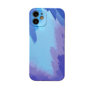 JVS Products iPhone 12 hoesje - Backcover - Patroon - Siliconen - Blauw