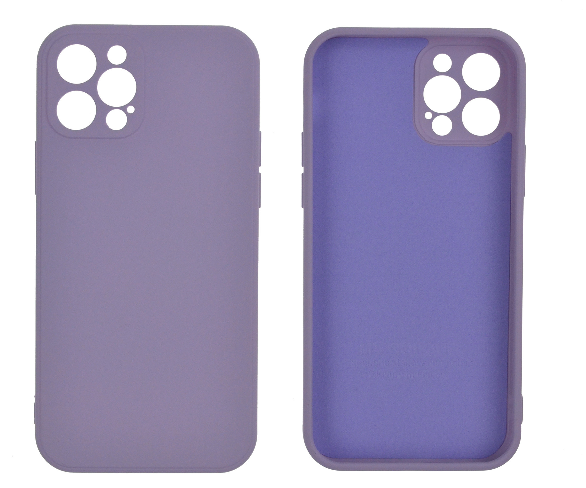 iPhone XS hoesje - Backcover - TPU - Lila afbeelding