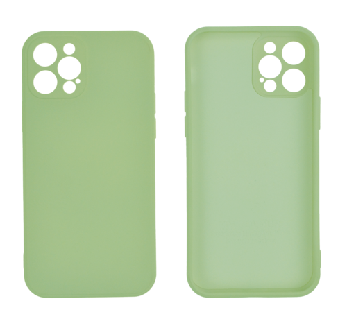 JVS Products iPhone XS Max Back Cover Hoesje - TPU - Back Cover - Apple iPhone XS Max - Lichtgroen kopen