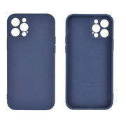 JVS Products iPhone 12 Back Cover Hoesje - TPU - Back Cover - Apple iPhone 12 - Paars / Blauw
