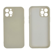 JVS Products iPhone 12 Pro Max hoesje - Backcover - TPU - Gebroken Wit
