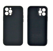 JVS Products iPhone 12 Mini Back Cover Hoesje - TPU - Back Cover - Apple iPhone 12 Mini - Zwart