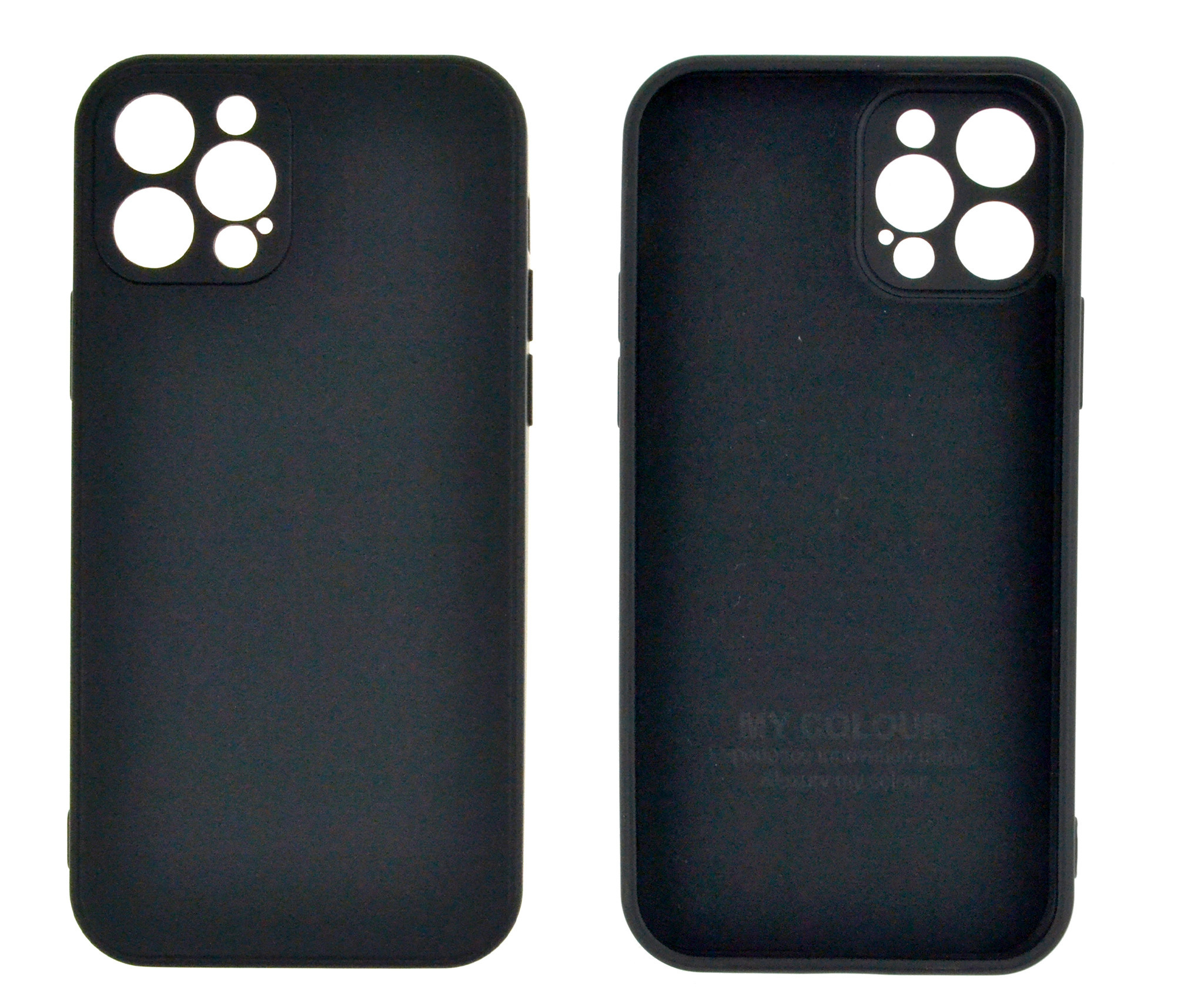 Samsung Galaxy A12 hoesje - Backcover - TPU - Zwart afbeelding