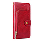 iPhone 14 Pro Book Case Hoesje met Koord - Kunstleer -Portemonnee - Pasjeshouder - Apple iPhone 14 Pro - Rood kopen
