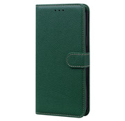 JVS Products iPhone 14 Pro Max hoesje - Bookcase - Koord - Pasjeshouder - Portemonnee - Camerabescherming - TPU - Groen