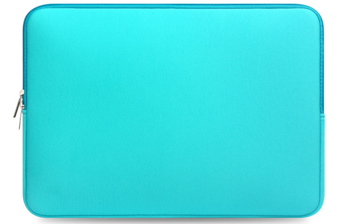 Laptophoes - 11,6 inch - Laptopsleeve - Zacht - Universeel - Beschermend - Turquoise kopen