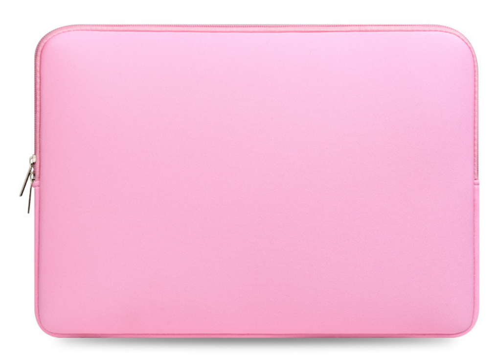 Laptophoes - 11,6 inch - Laptopsleeve - Zacht - Universeel - Beschermend - Babyroze