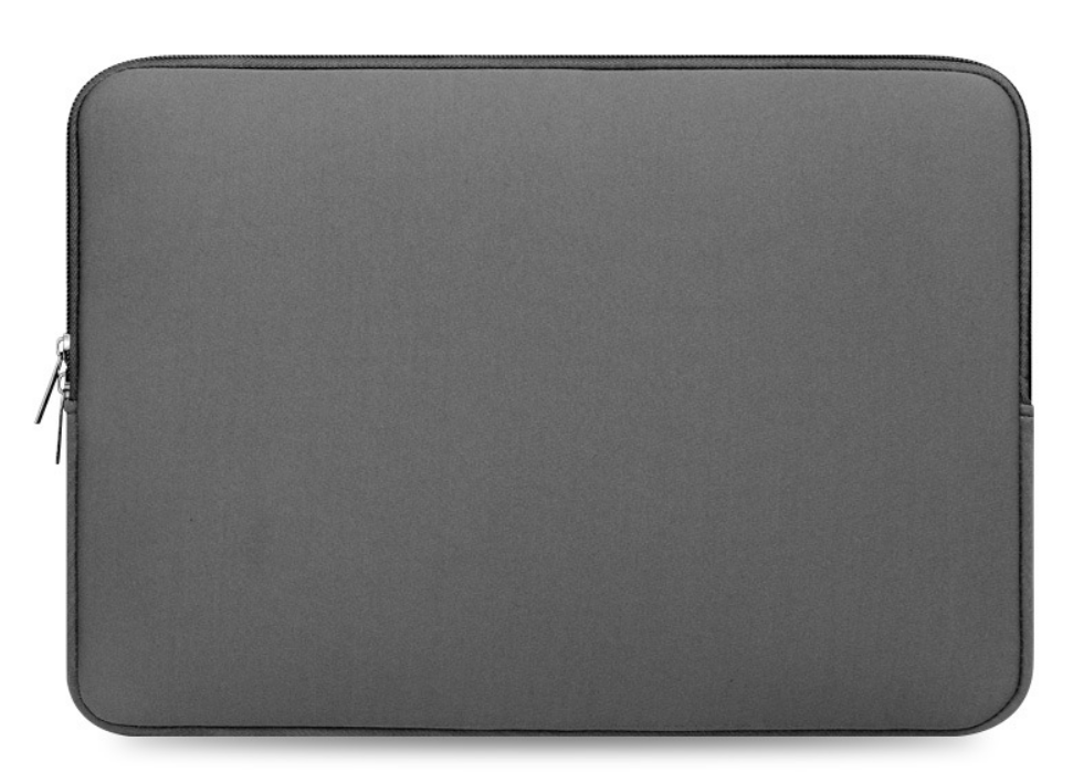 Laptophoes - 13,3 inch - Laptopsleeve - Zacht - Universeel - Beschermend - Grijs
