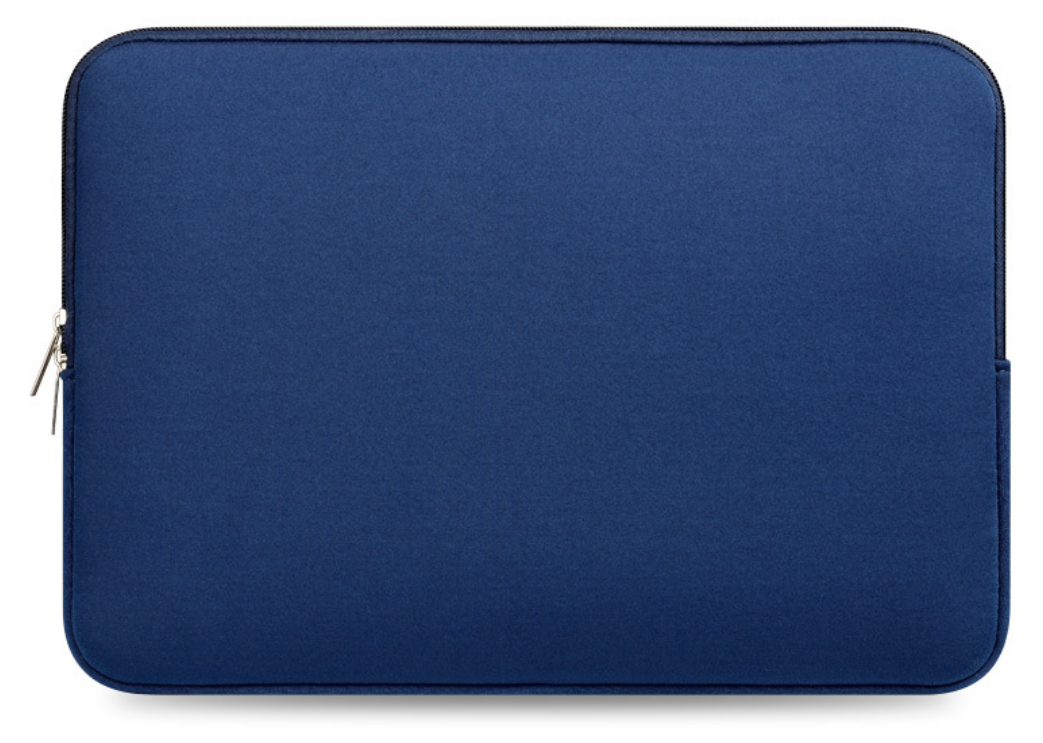 Laptophoes - 13,3 inch - Laptopsleeve - Zacht - Universeel - Beschermend - Blauw