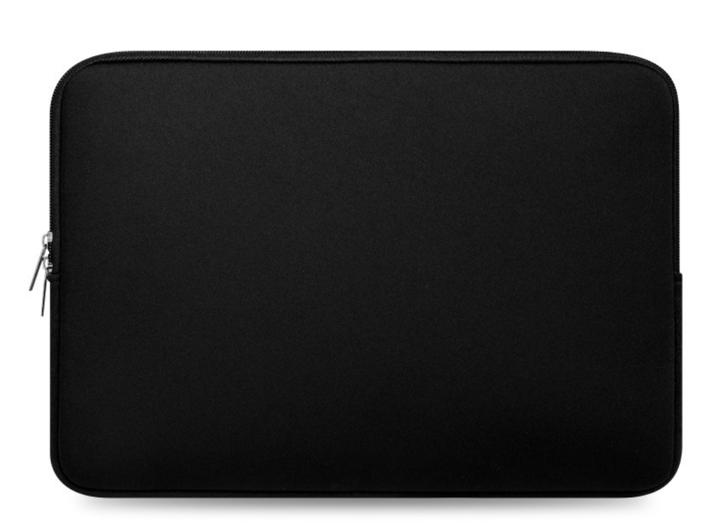 Laptophoes - 15,4 inch - Laptopsleeve - Zacht - Universeel - Beschermend - Zwart