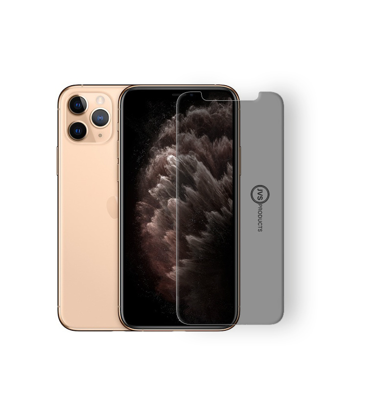 Screenprotector geschikt voor OPPO Find X3 Neo - Privacy - Tempered Glass - Beschermglas - Glas - Privacy screenprotector afbeelding
