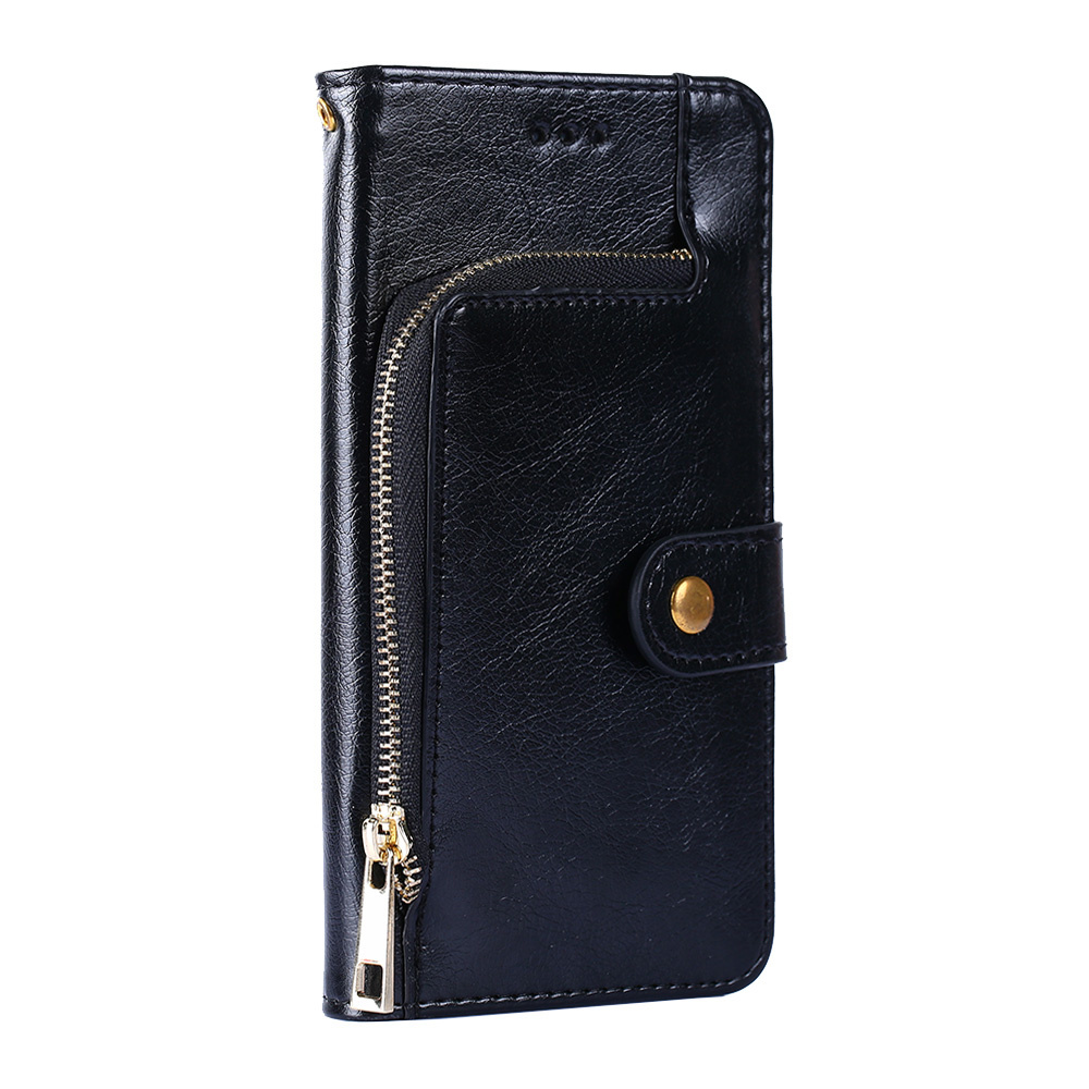Xiaomi Redmi Note 10 5G Book Case Hoesje met Koord - Kunstleer -Portemonnee - Pasjeshouder - Xiaomi Redmi Note 10 5G - Zwart