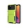 iPhone 13 hoesje - Backcover - Pasjeshouder - Portemonnee - TPU - Groen