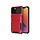 Samsung Galaxy Note 20 hoesje - Backcover - Pasjeshouder - Portemonnee - TPU - Rood