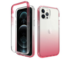 JVS Products Samsung Galaxy A14 5G hoesje - Full body - 2 delig - Shockproof - Siliconen - TPU - Roze