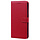 Samsung Galaxy A34 5G hoesje - Bookcase - Koord - Pasjeshouder - Portemonnee - Camerabescherming - Kunstleer - Rood