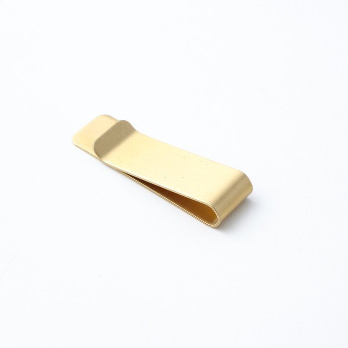 JVS Products Geldclip - Slank - Pasjes en Cash - RVS - Staal - Briefgeld - Moneyclip - Goud