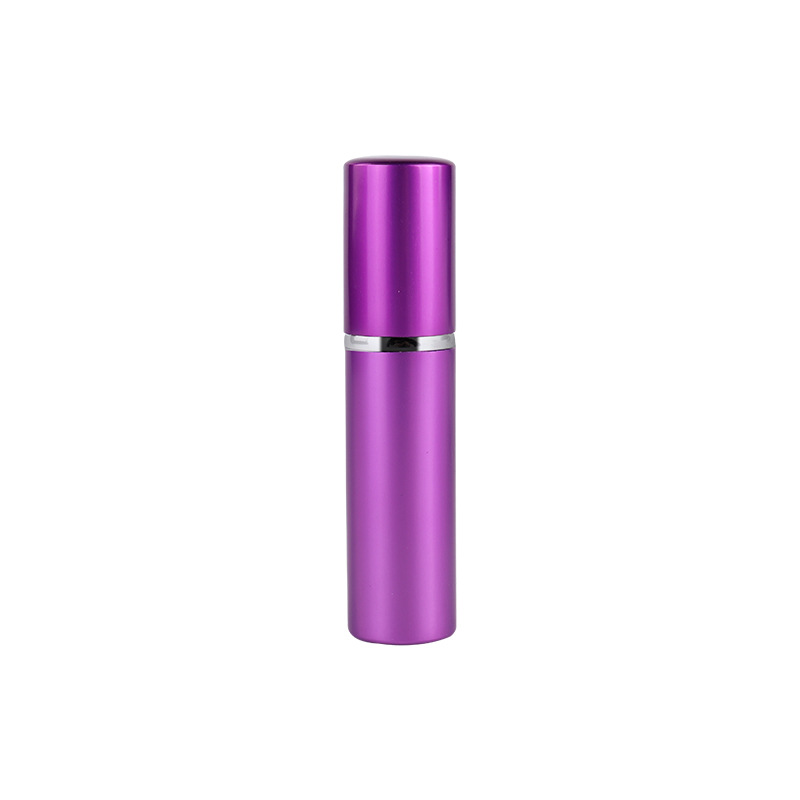 Luxe Mini Parfum Flesje - Navulbaar - Reisflesje - Parfumverstuiver - Glanzend Paars