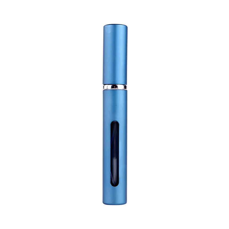 Luxe Mini Parfum Flesje - Navulbaar - Reisflesje - Parfumverstuiver - Mat Blauw