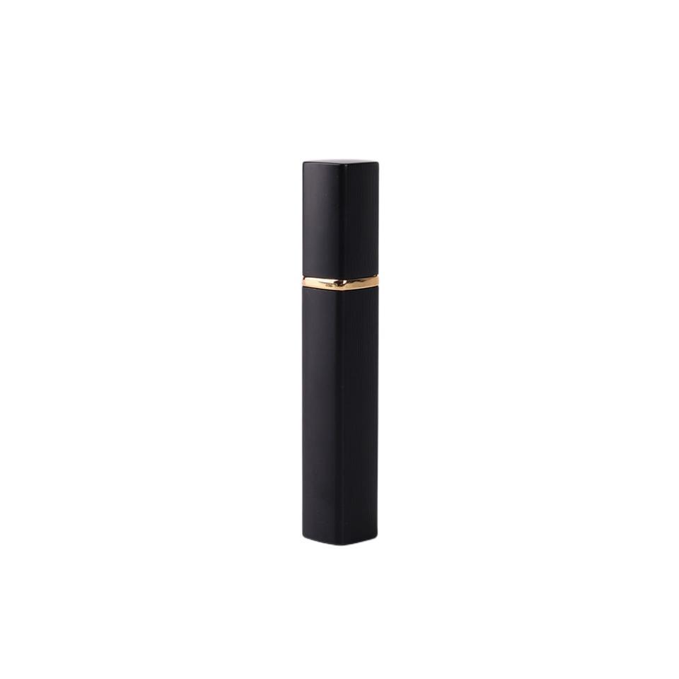 Luxe Mini Parfum Flesje - Navulbaar - Reisflesje - Parfumverstuiver - Zwart