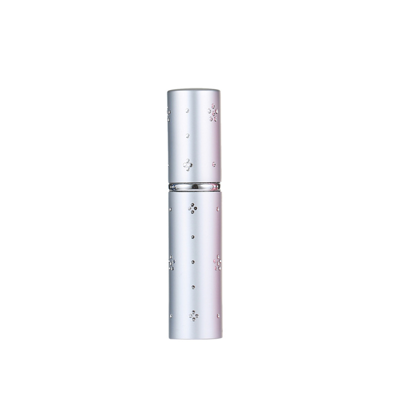 Luxe Mini Parfum Flesje - Navulbaar - Reisflesje - Parfumverstuiver - Zilver