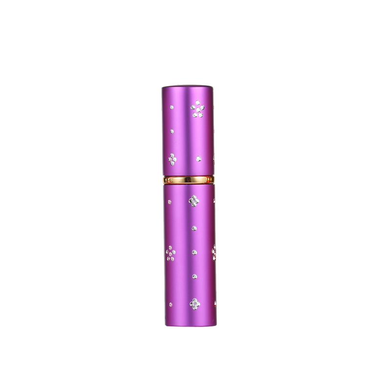 Luxe Mini Parfum Flesje - Navulbaar - Reisflesje - Parfumverstuiver - Paars