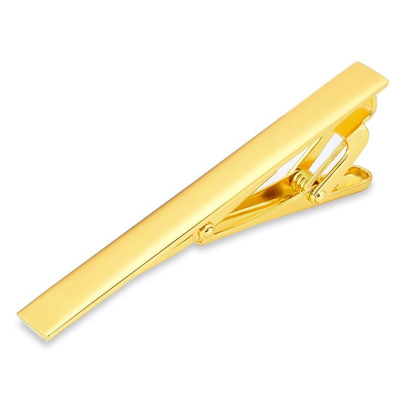 Dasspeld - Stropdas Clip - Shiny Tie Clip - Goud afbeelding