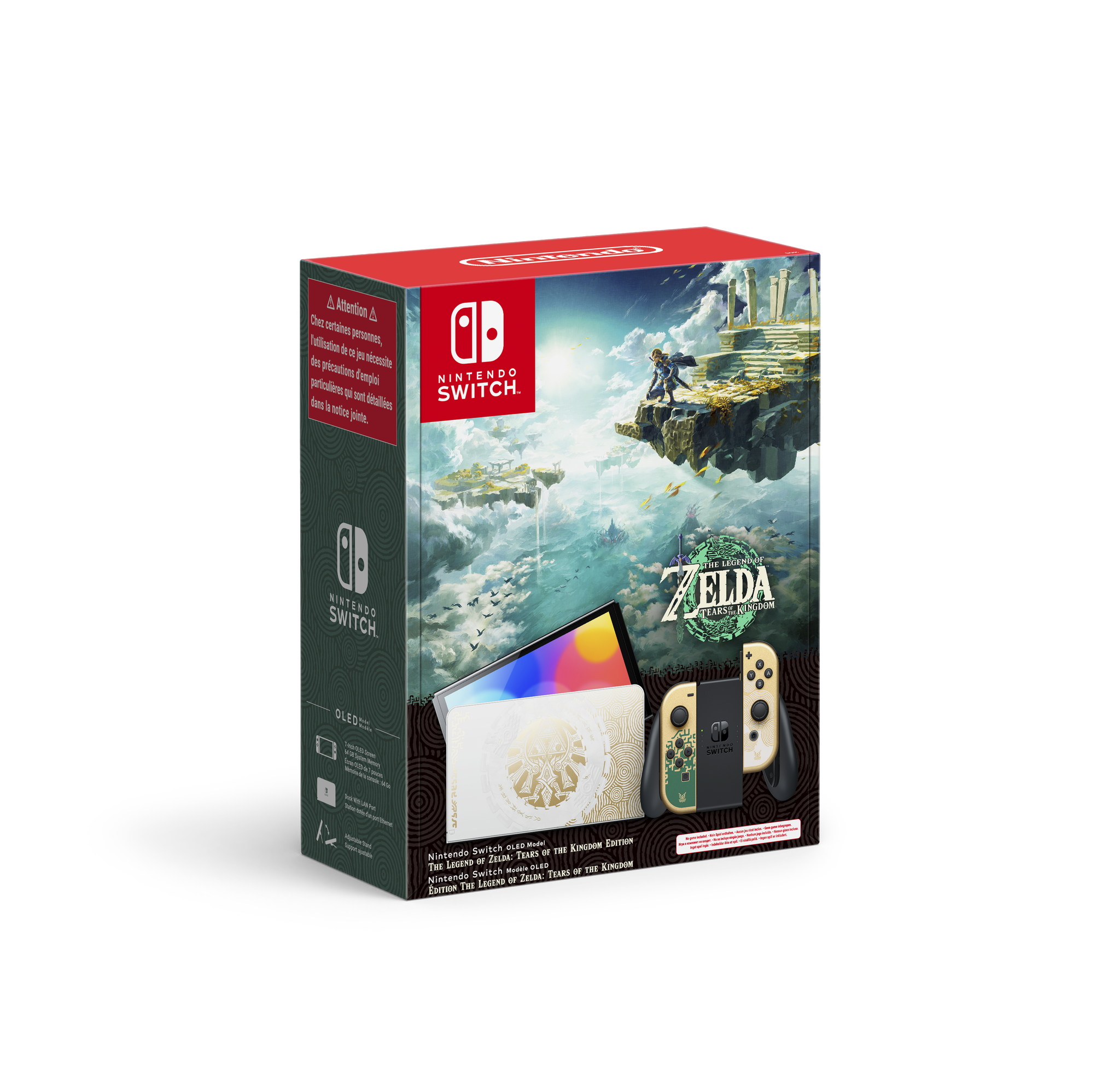 Nintendo Switch Console OLED-Model - The Legend of Zelda: Tears of the Kingdom afbeelding
