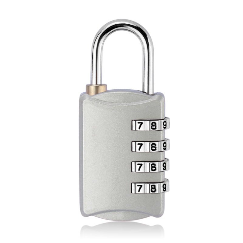 Hangslot - Cijferslot - Hangcijferslot - Met Cijfercode - 54mm - Zilver afbeelding