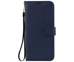JVS Products Samsung Galaxy A20E hoesje - Bookcase - Pasjeshouder - Portemonnee - Camerabescherming - Kunstleer - Donkerblauw