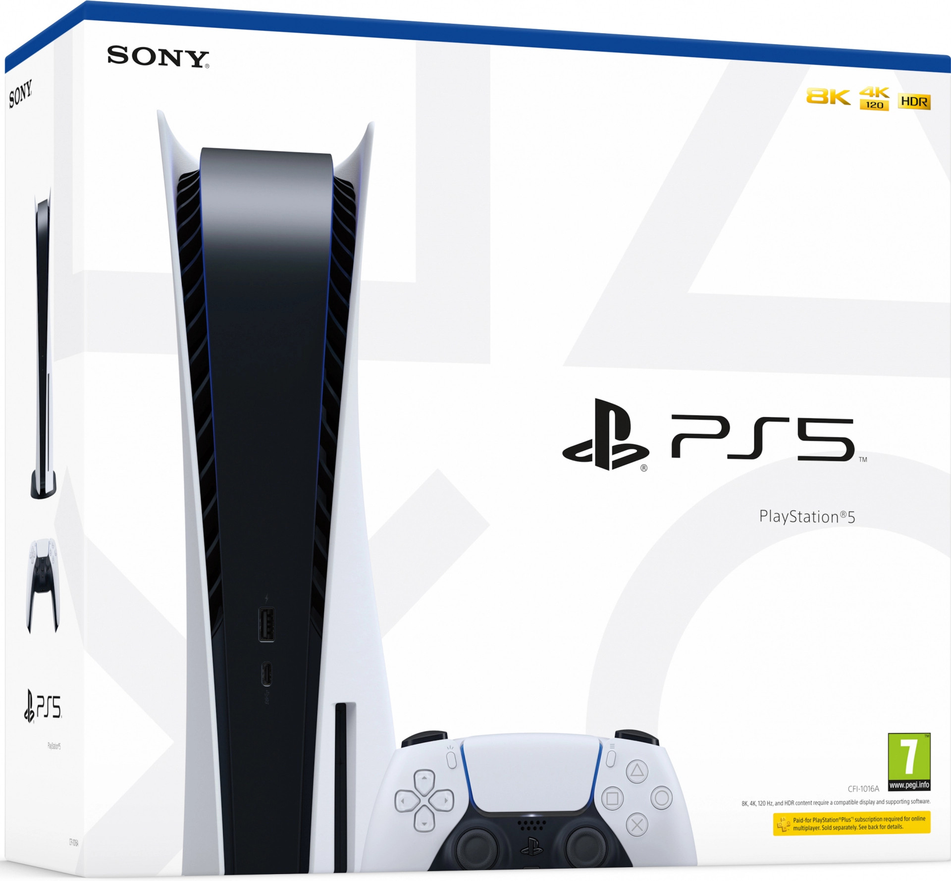 Playstation 5 Console - Disc Edition - 825GB afbeelding