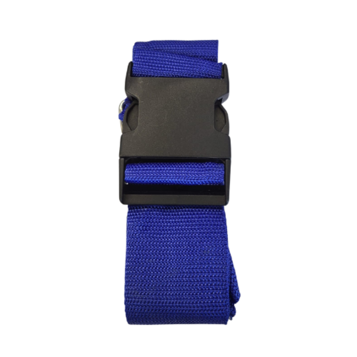 JVS Products Kofferriem - Verstelbaar - Kruis - Bagageriem - 420 Centimeter - Extra Beveiliging - Reizen - Blauw