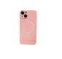 iPhone 11 hoesje - Backcover - Geschikt voor MagSafe - Siliconen - Roze kopen