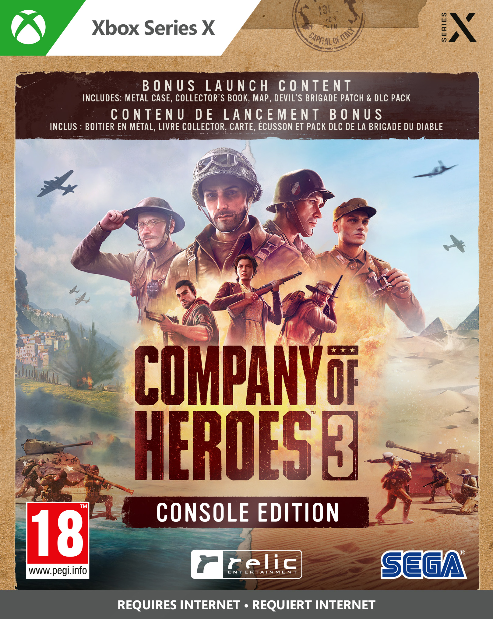 Xbox Series X Company of Heroes 3 - Metalcase Edition afbeelding